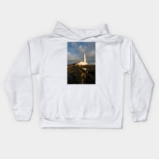 St Mary's Island reflected Kids Hoodie